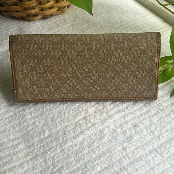 Celine, long wallet macadam beige - Picture 13 of 16